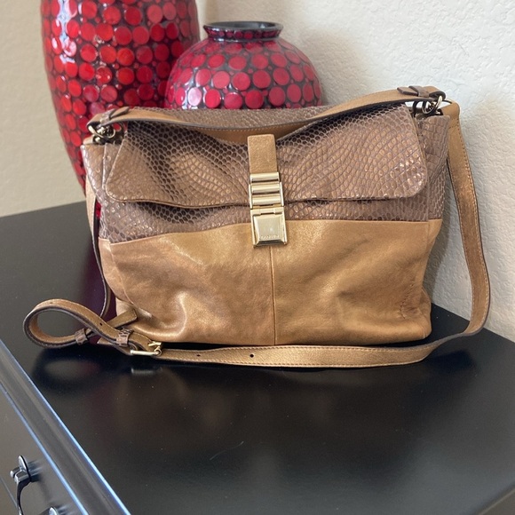 Lanvin Gold And Brown Bag - Picture 1 of 12